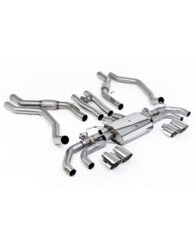 Ligne d'échappement inox FAP-Back à valves MILLTEK pour RANGE ROVER Sport SV P635 4.4l V8 L461 (2024+)