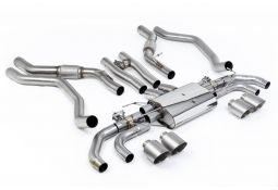 Ligne d'échappement inox FAP-Back à valves MILLTEK pour RANGE ROVER Sport SV P635 4.4l V8 L461 (2024+)