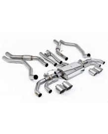 Ligne d'échappement inox FAP-Back à valves MILLTEK pour RANGE ROVER Sport SV P635 4.4l V8 L461 (2024+)