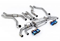 Ligne d'échappement inox FAP-Back à valves MILLTEK pour RANGE ROVER Sport SV P635 4.4l V8 L461 (2024+)