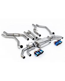 Ligne d'échappement inox FAP-Back à valves MILLTEK pour RANGE ROVER Sport SV P635 4.4l V8 L461 (2024+)