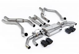 Ligne d'échappement inox FAP-Back à valves MILLTEK pour RANGE ROVER Sport SV P635 4.4l V8 L461 (2024+)