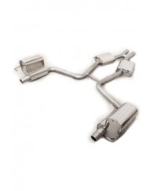 Echappement inox EISENMANN pour Mercedes SL500 R231 435ch-Ligne cat-back