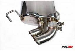 Echappement inox RENNtech pour Mercedes SL55 SL63 AMG R232 (2021+)-Silencieux à valves