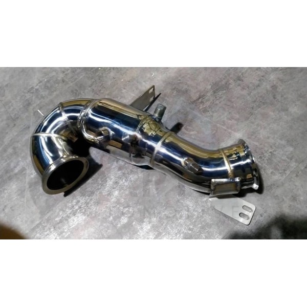 Downpipe + Suppression Catalyseurs/FAP inox Fi EXHAUST pour Mercedes E53 AMG W213 FAP (2019-2023)