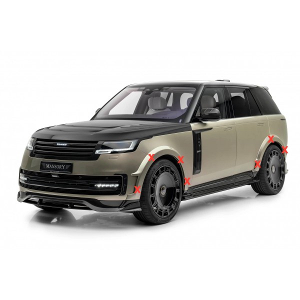 Kit carrosserie carbone MANSORY pour Range Rover L460 sauf SV (2022+)(Soft)