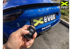 Echappement inox EVOX pour Alpine A110R - Silencieux à valves