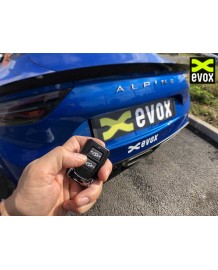 Echappement inox EVOX pour Alpine A110R - Silencieux à valves