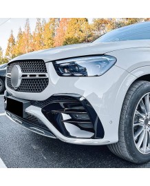 Inserts de pare-chocs avant pour Mercedes GLE Coupé & SUV Pack AMG (V/C167)(07/2023+)