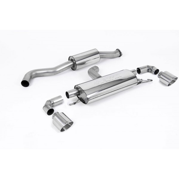 Ligne d'échappement inox FAP-Back MILLTEK pour TOYOTA Yaris GR 1,6T Génération 2 (2024+)(Homologuée)