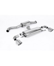 Ligne d'échappement inox FAP-Back MILLTEK pour TOYOTA Yaris GR 1,6T Génération 2 (2024+)(Homologuée)