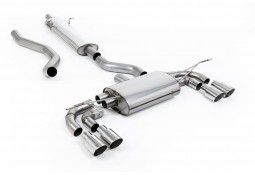 Ligne d'échappement inox FAP-Back MILLTEK pour Land Rover Defender 130 2,0 i4 P300 & P400e (2023+)(Homologuée)