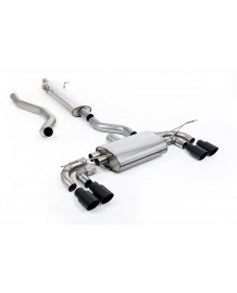 Ligne d'échappement inox FAP-Back MILLTEK pour Land Rover Defender 130 2,0 i4 P300 & P400e (2023+)(Homologuée)