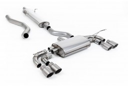 Ligne d'échappement inox FAP-Back MILLTEK pour Land Rover Defender 130 2,0 i4 P300 & P400e (2023+)(Homologuée)