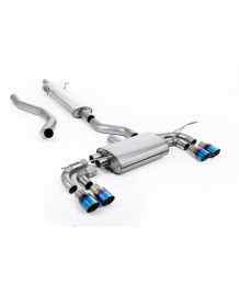 Ligne d'échappement inox FAP-Back MILLTEK pour Land Rover Defender 130 2,0 i4 P300 & P400e (2023+)(Homologuée)