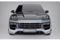 Capot TECHART pour Porsche Cayenne V6 S E-Hybrid S-E-Hybrid GTS Turbo E-Hybrid Coupé et SUV 9YB E3.2 (2024+)