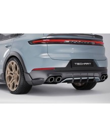 Aero Wings arrière TECHART pour Porsche Cayenne V6 S E-Hybrid S-E-Hybrid GTS Turbo E-Hybrid GT Coupé SUV 9YB E3.2 (2024+)