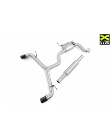 Echappement EVOX VW Golf 7 / 7.5 GTI  (2013-03/2017)(2017+)- Ligne Cat-Back à valves