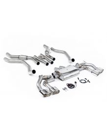 Ligne d'échappement inox FAP-Back à valves MILLTEK pour RANGE ROVER Sport P530 4.4l V8 L461 (2023+)(Sport)