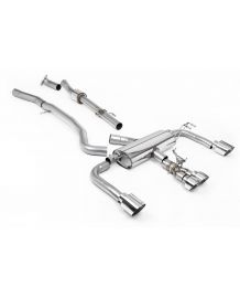 Ligne d'échappement inox Cat-Back primaire MILLTEK à valves TOYOTA Corolla GR 1,6T (2023+)(Sport)