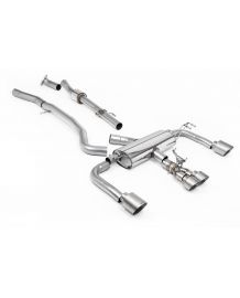 Ligne d'échappement inox Cat-Back primaire MILLTEK à valves TOYOTA Corolla GR 1,6T (2023+)(Sport)