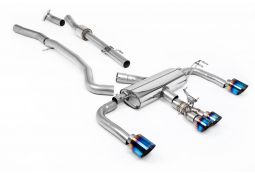 Ligne d'échappement inox Cat-Back primaire MILLTEK à valves TOYOTA Corolla GR 1,6T (2023+)(Sport)