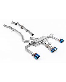 Ligne d'échappement inox Cat-Back primaire MILLTEK à valves TOYOTA Corolla GR 1,6T (2023+)(Sport)