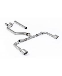 Ligne d'échappement FAP-Back MILLTEK pour VW Golf 8 GTI 2,0 TFSI 245ch/300ch (2020+)(Race)