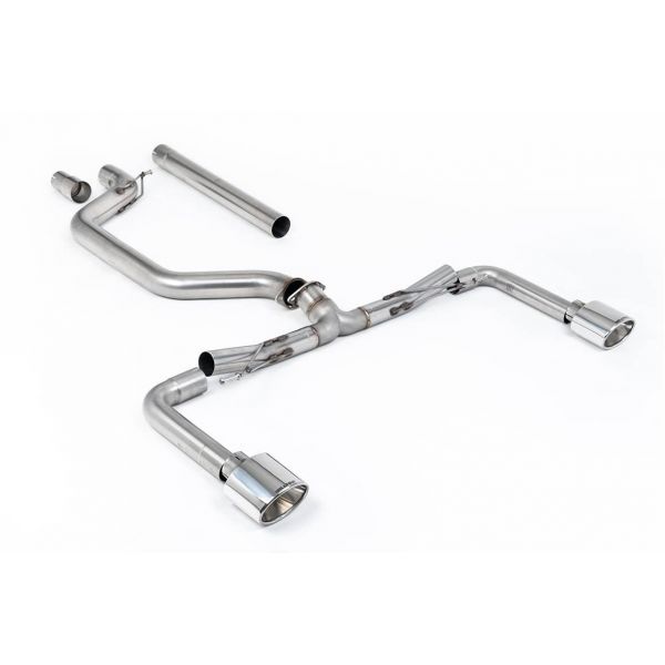 Ligne d'échappement FAP-Back MILLTEK pour VW Golf 8 GTI Clubsport 300ch (2021+)(Race)