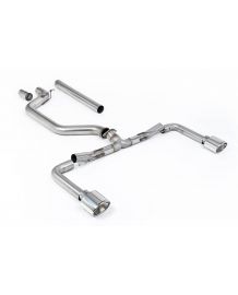 Ligne d'échappement FAP-Back MILLTEK pour VW Golf 8 GTI Clubsport 300ch (2021+)(Race)