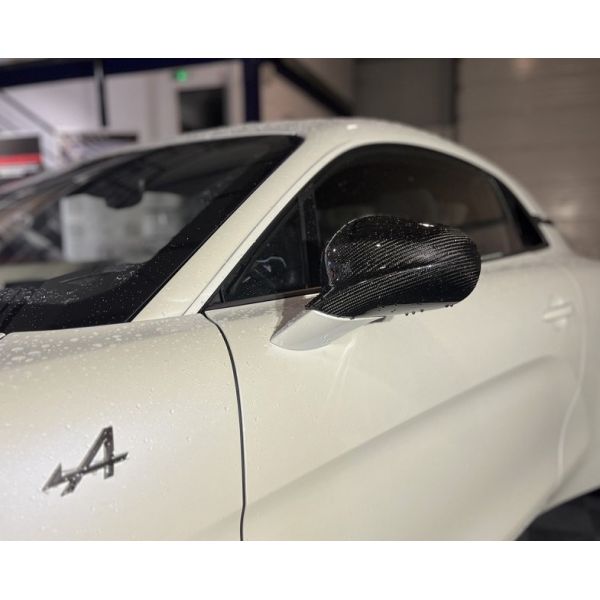 Coques de rétroviseurs carbone EVOX pour Alpine A110