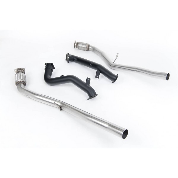 Downpipe + suppression catalyseurs MILLTEK pour AUDI S8 D4 4,0 TFSI Quattro Tiptronic (2013-2018)