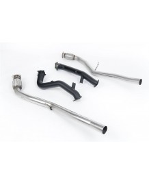 Downpipe + suppression catalyseurs MILLTEK pour AUDI S8 D4 4,0 TFSI Quattro Tiptronic (2013-2018)