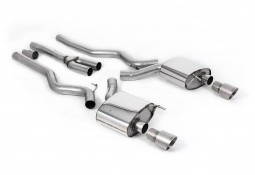 Ligne d'échappement inox MILLTEK pour Ford Mustang MK7 2.3 EcoBoost S650 Fastback (2024+)(Race)