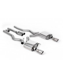 Ligne d'échappement inox MILLTEK pour Ford Mustang MK7 2.3 EcoBoost S650 Fastback (2024+)(Race)