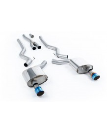 Ligne d'échappement inox MILLTEK pour Ford Mustang MK7 2.3 EcoBoost S650 Fastback (2024+)(Race)