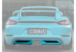 Diffuseur arrière TECHART pour Porsche 718 Boxster / Cayman + S