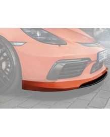 Spoiler avant TECHART pour Porsche 718 Boxster / Cayman + S / T