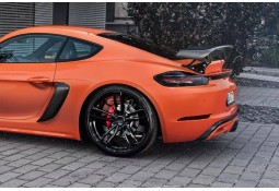 Aileron arrière II carbone TECHART pour Porsche 718 Cayman + S + GTS + T