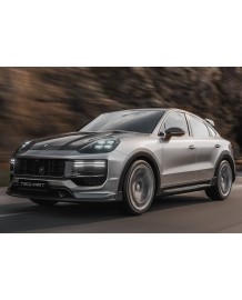 Coques rétroviseurs carbone TECHART pour Porsche Cayenne V6 S E-Hybrid S-E-Hybrid Turbo E-Hybrid GT 9YB E3.2 (2024+)