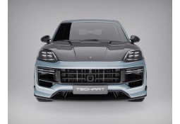 Grilles avant carbone TECHART pour Porsche Cayenne V6 S E-Hybrid S-E-Hybrid GTS Coupé et SUV 9YB E3.2 (2024+)