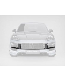 Grilles avant carbone TECHART pour Porsche Cayenne V6 S E-Hybrid S-E-Hybrid GTS Coupé et SUV 9YB E3.2 (2024+)