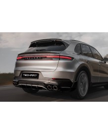 Becquet de toit TECHART pour Porsche Cayenne Turbo E-Hybrid SUV 9YB E3.2 (2024+)