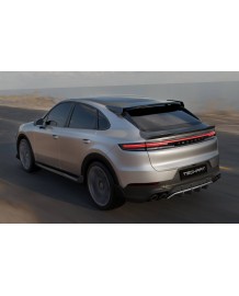 Rajouts de Becquet de toit TECHART pour Porsche Cayenne V6 S E-Hybrid S-E-Hybrid GTS Turbo E-Hybrid Coupé 9YB E3.2 (2024+)