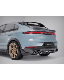 Extension Diffuseur Arrière TECHART pour Porsche Cayenne SUV & Coupé avec SportDesign (E3 II/9YB) (2024+)