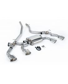 Silencieux d'échappement inox à valves MILLTEK pour RANGE ROVER Sport P460e P510e P550e 3.0l I6 Hybrid L461 (2023+)