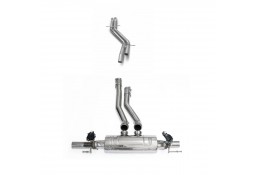 Echappement TUBI STYLE pour Porsche Cayenne 3.0 S / E-Hybrid sans PSE 9YB (2023+)- Ligne à valves