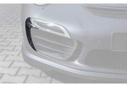 Airblades + Aérowings avant Carbone TECHART pour Porsche 991.1 Turbo / Turbo S (2012-2016)