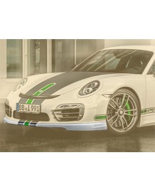 Spoiler avant I TECHART pour Porsche 991.1 991.2 Turbo / Turbo S