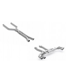 Echappement inox EISENMANN pour BMW X6M F96 / X5M F95 COMPETITION LCI (2024+)- Ligne Cat-back à valves